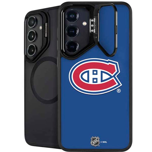 NHL Montreal Canadiens Solid Background Galaxy S24 FE Kickstand Case